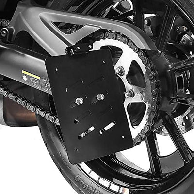 Kennzeichenhalter seitlich S für Kawasaki Vulcan S/Café 15-23 schwarz