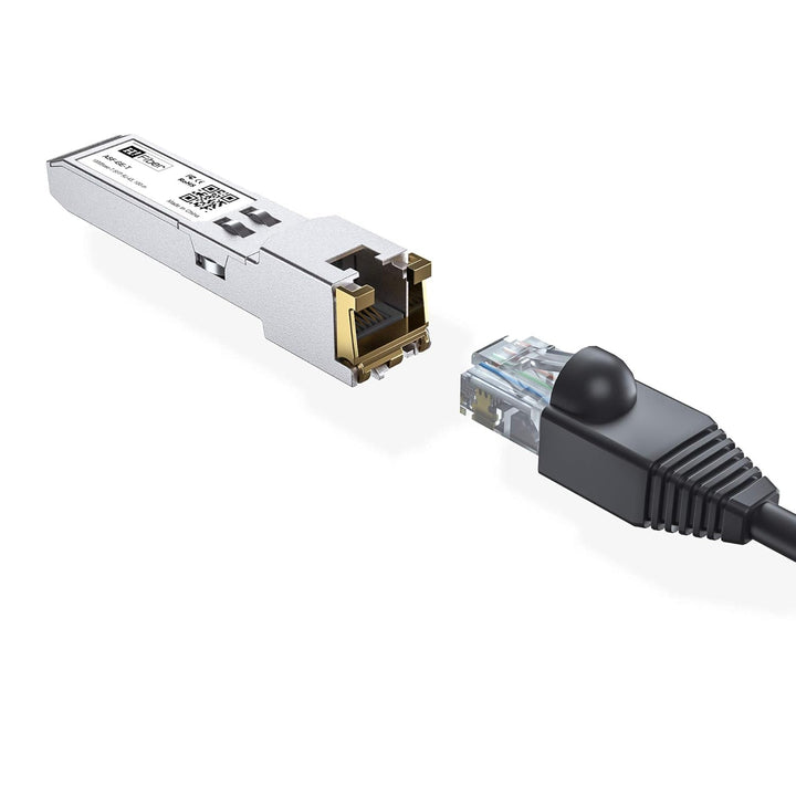 H!Fiber Gigabit SFP Kupfer RJ45 Modul, 1000base-T Transceiver für Cisco GLC-T/SFP-GE-T, Meraki MA-SF