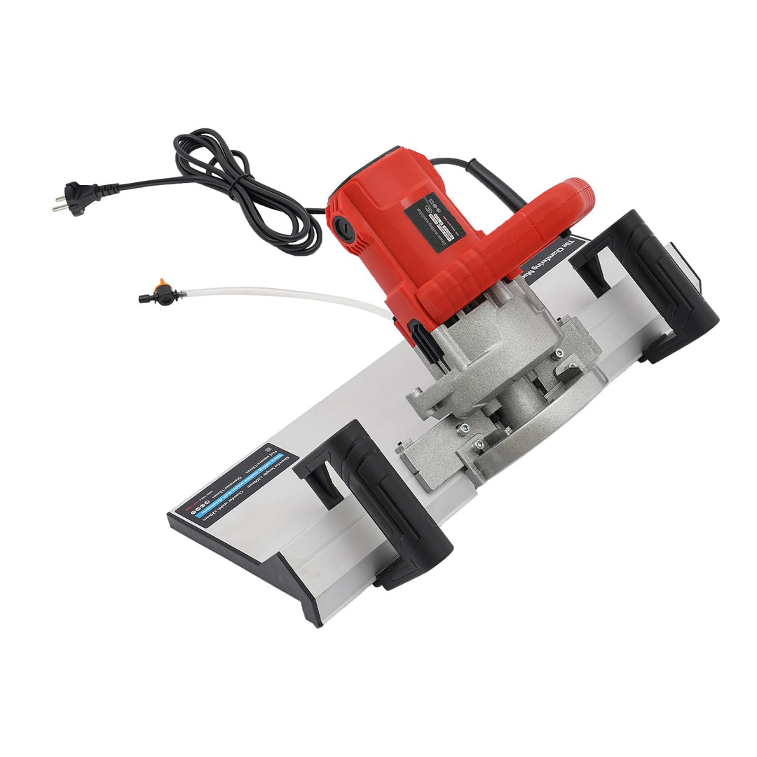 Elektrisch Flisenschneidmaschine, 1200W Maschine zum Schneiden von Fliesen 13000r/min, Fliesen-Anfas