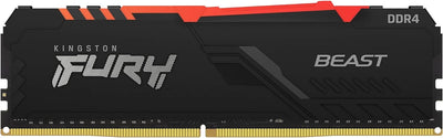 Kingston FURY Beast RGB 8GB 2666MT/s DDR4 CL16 Desktop Speicher Einzelnes Modul KF426C16BBA/8 8GB Ei