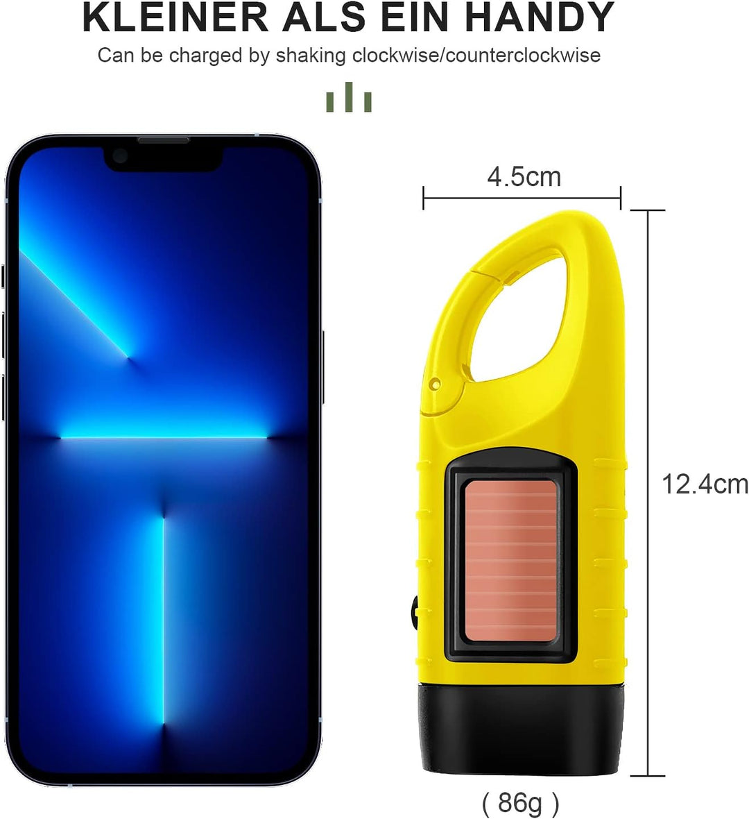 REKALRO LED Taschenlampe Kinder 3pcs, Kleine Mini Taschenlampe, LED Taschenlampe mit Wandern Schnall
