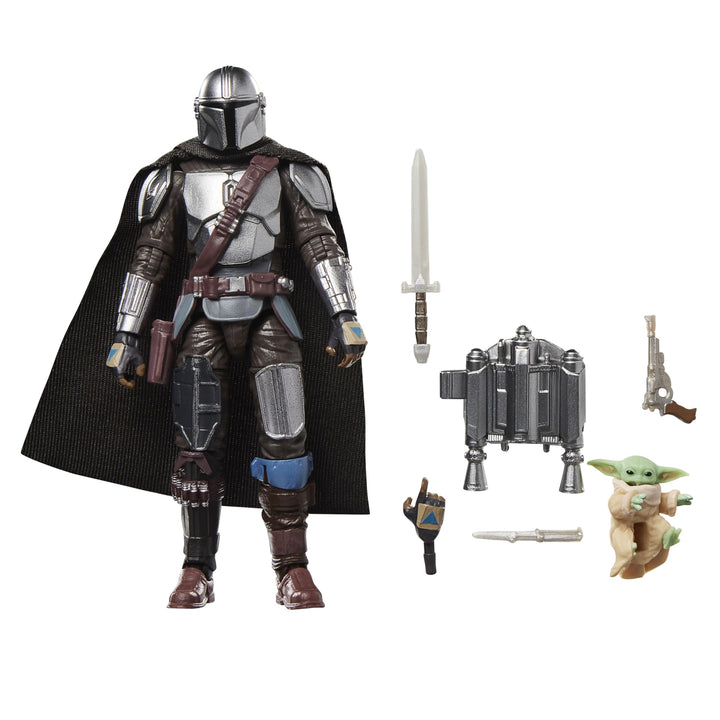 Star Wars The Vintage Collection Der Mandalorianer & Grogu, Deluxe Action-Figur zum Sammeln The Mand