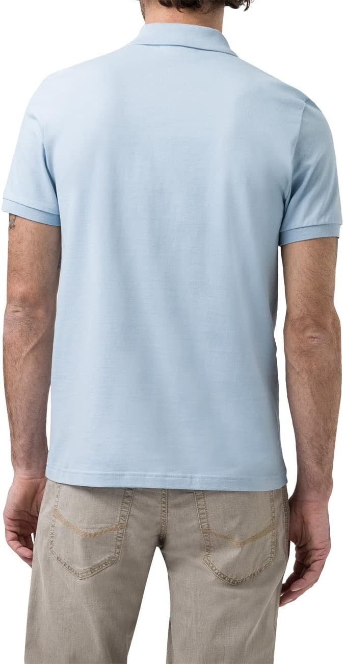Pierre Cardin Herren Basic Polo Poloshirt, Blue Fog