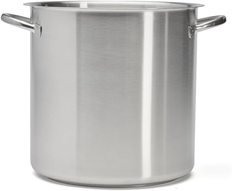 De Buyer - Kochtopf ohne Deckel aus Edelstahl Prim'APPETY – 28 cm – ohne PFAS, Edelstahl 18/10 in Pr