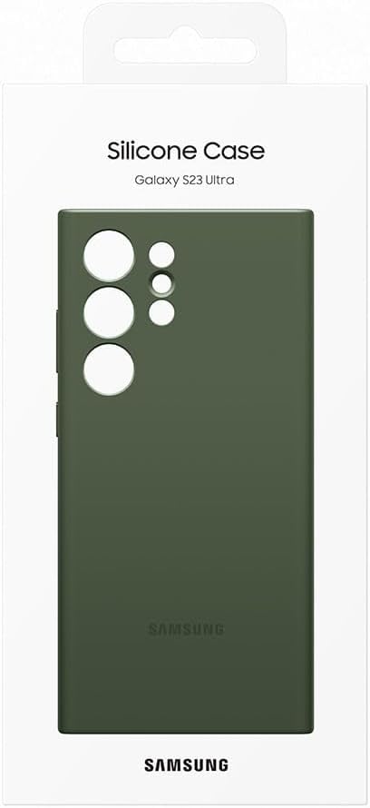 Samsung Silicone Smartphone Case EF-PS918 für Galaxy S23 Ultra, Handy-Hülle, Silikon, Kratzfest, Sch