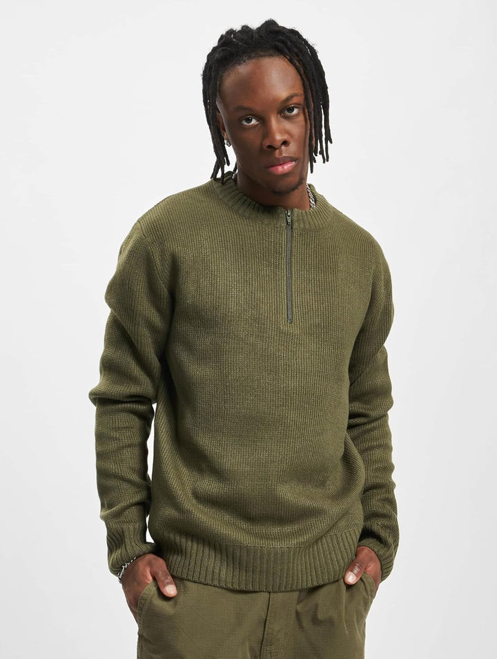 Brandit Schweizer Armee Pullover Swiss Army Pulli Winter Outdoor ARBEITSPULLOVER 4XL Oliv, 4XL Oliv