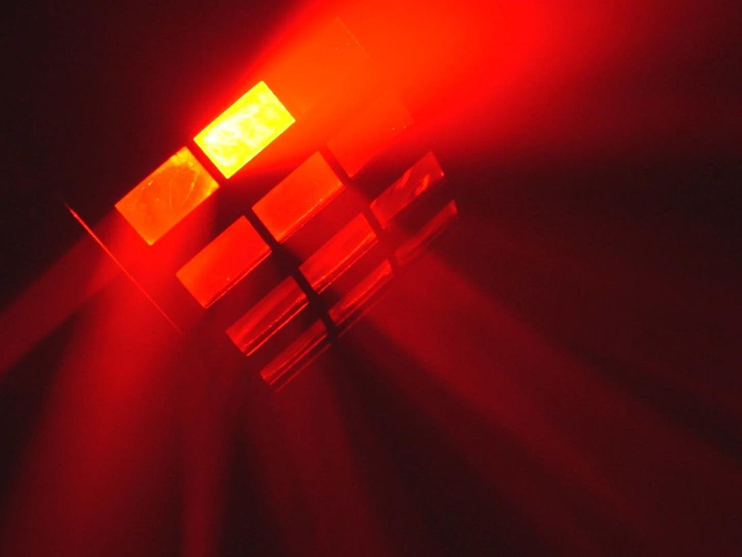 Eurolite LED Mini D-5 Strahleneffekt | Mini-Strahleneffekt mit LEDs in RGBAW | Musikgetaktet über ei
