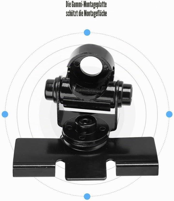 Halterung für Mobilfunkantenne, Universalhalterung für Autoantenne für Kofferraumdeckel/Schrägheck/T