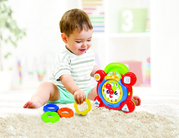 winfun Time for Fun Lernuhr, eine unterhaltsame, interaktive Art, die Zeit zu lesen, bewegliche Zeig