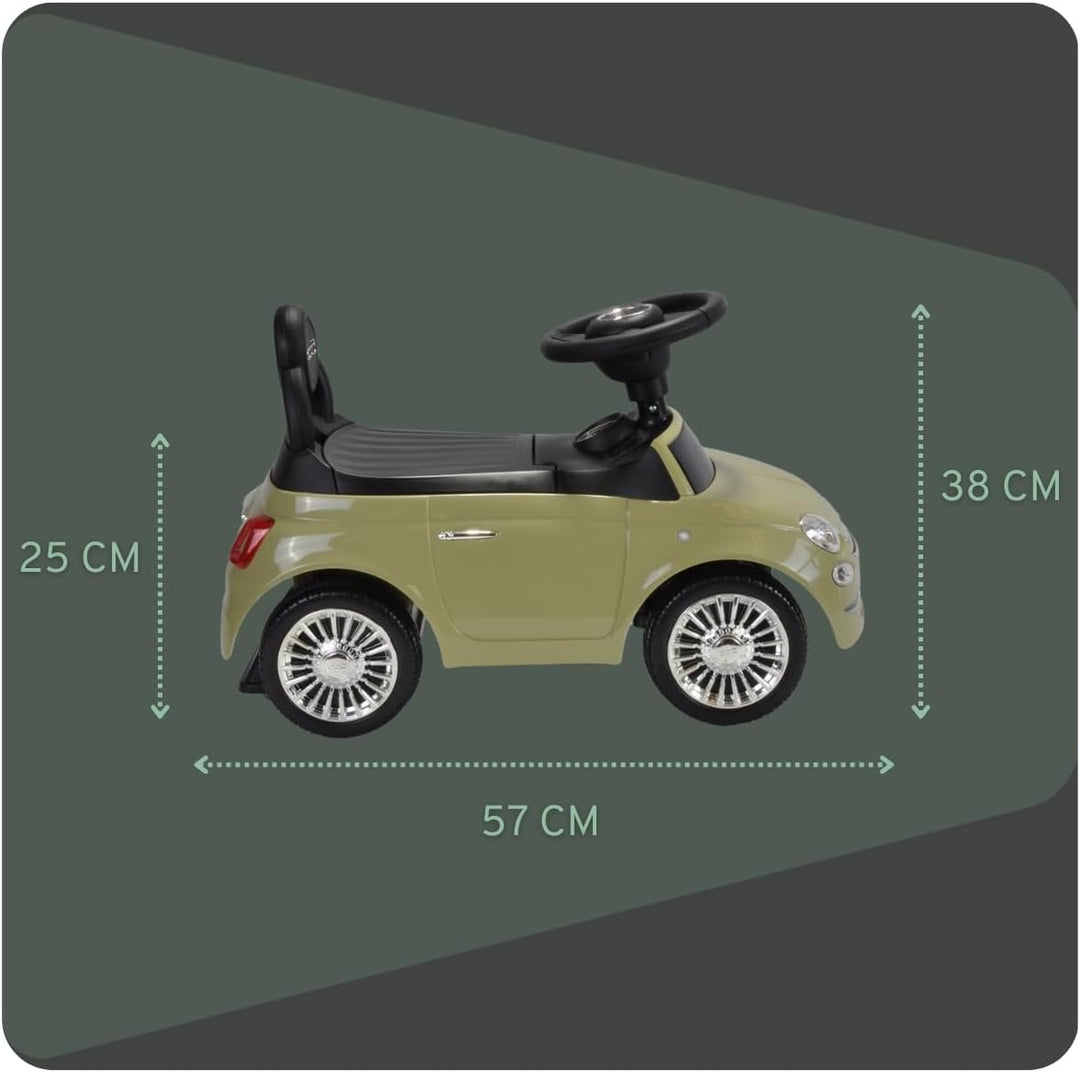 FIAT 500 Rutscher (Grün), grün
