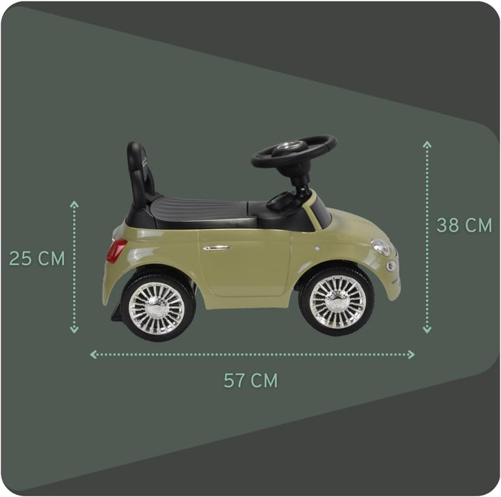 FIAT 500 Rutscher (Grün), grün