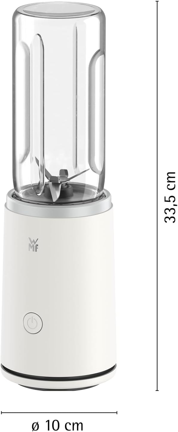 WMF Mix &amp; Go Touch - sea shell, Smoothie Maker, Personal Blender, Einhandbedienung, 500 W Leistung,