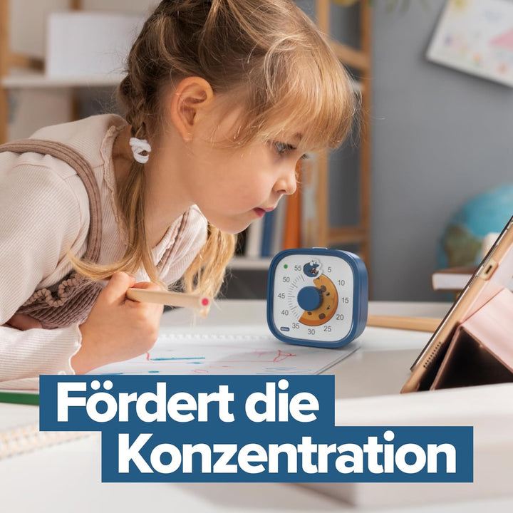 Visueller Timer für Kinder – Cookie Monster – Geschenkidee Einschulung & Kindergarten – Zeitmanagem