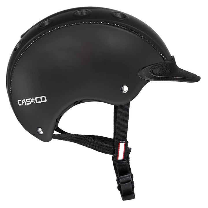 Kinder REIT-, Fahrrad- und Skihelm Choice Turnier schwarz S (52-56cm), Schwarz S (52-56cm)