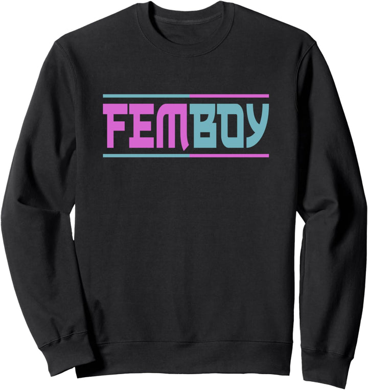 Femboy Anime Neko Femboy Anime Süsser Femboy Sweatshirt