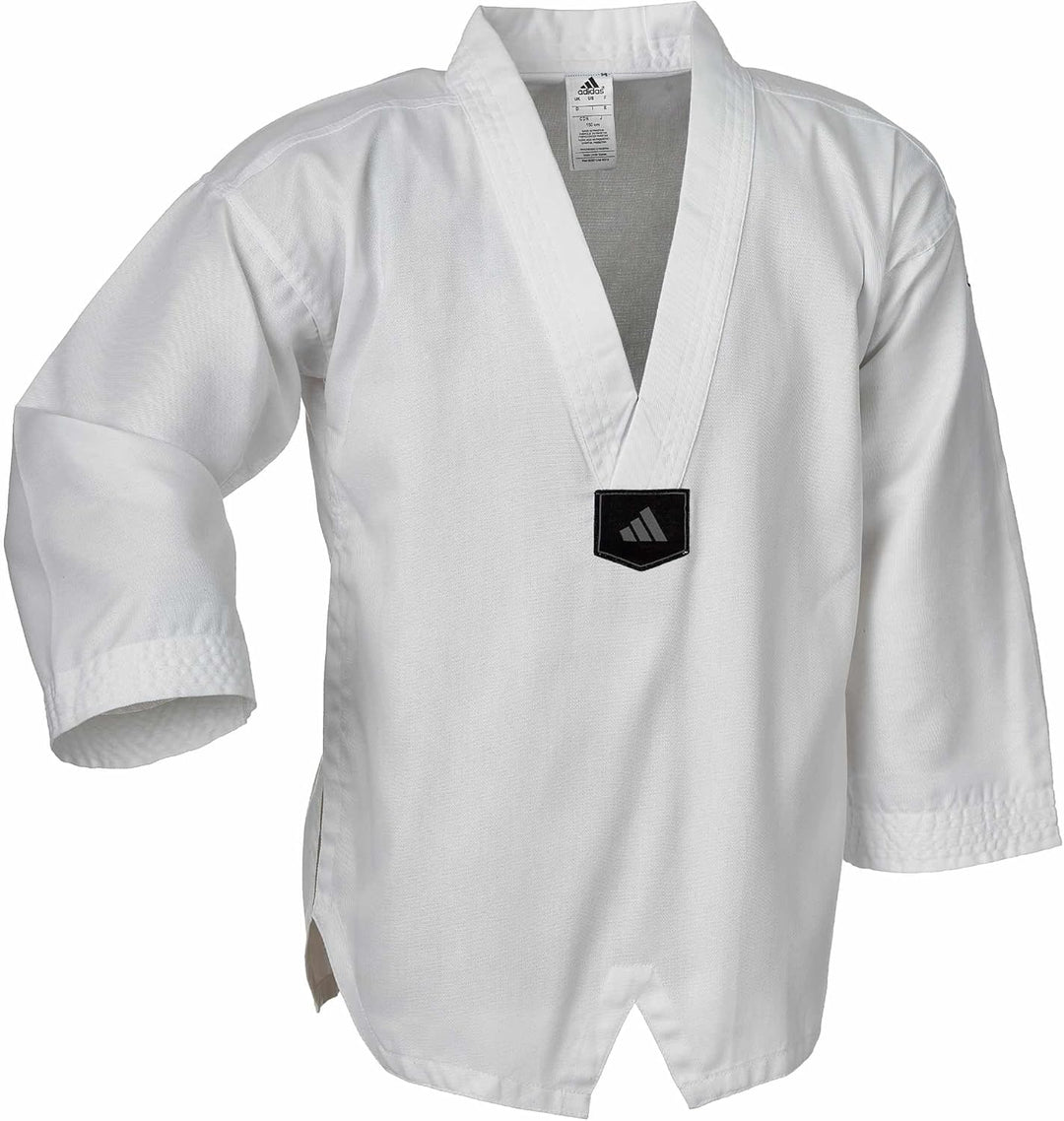 adidas Taekwondoanzug Training | Dobok mit Baumwollanteil für Kinder und Erwachsene | Leicht und atm