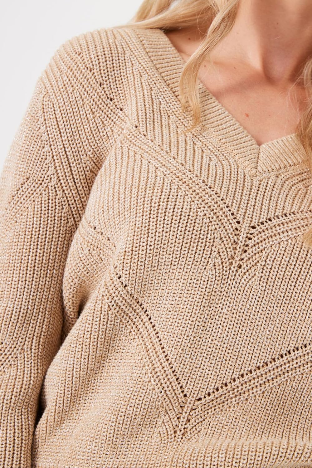 Garcia Damen Pullover L Iced Coffee, L Iced Coffee