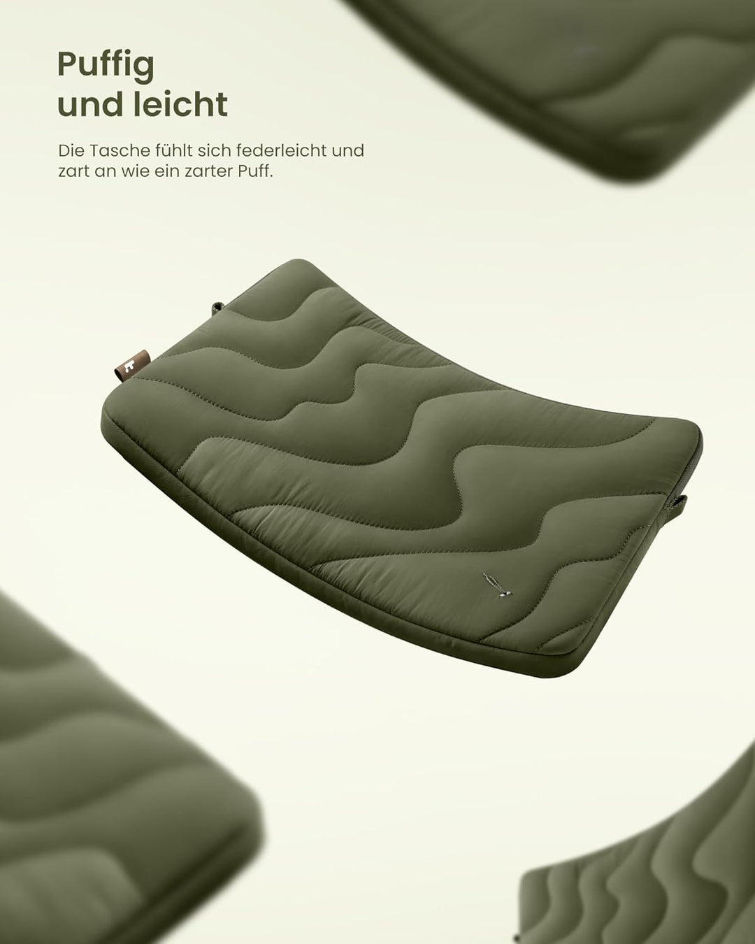 tomtoc Gesteppte Laptop Tasche Hülle für 14 Zoll Neu MacBook Pro M4/M3/M2/M1 Pro/Max A3112/A3401/A31
