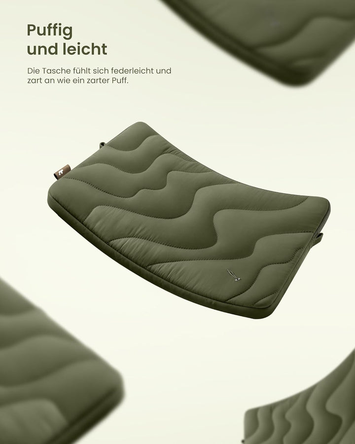 tomtoc Gesteppte Laptop Tasche Hülle für 14 Zoll Neu MacBook Pro M4/M3/M2/M1 Pro/Max A3112/A3401/A31