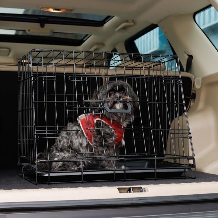 Streetwize Accessories Faltbare schräge Hundebox - Small - 61x47x43cm