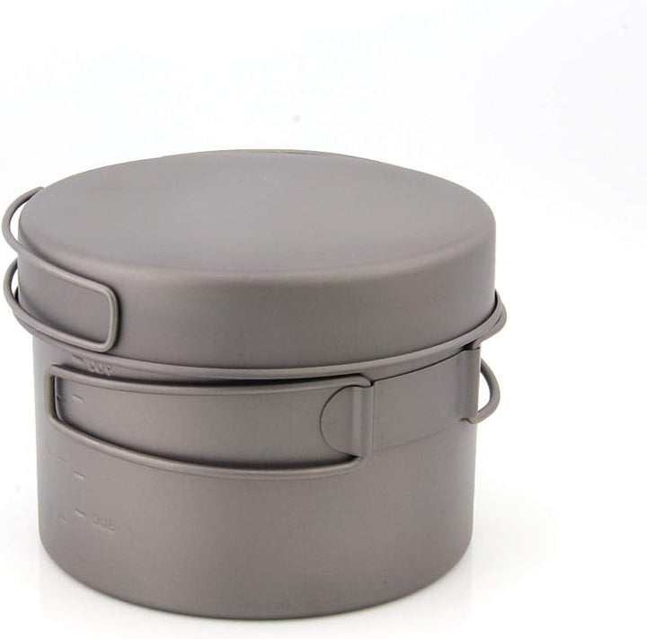 TOAKS Cookware Set Ultralight Titanium Pot Frying Pan Outdoor Camping Titanium Bowl Titanium Cup Pic