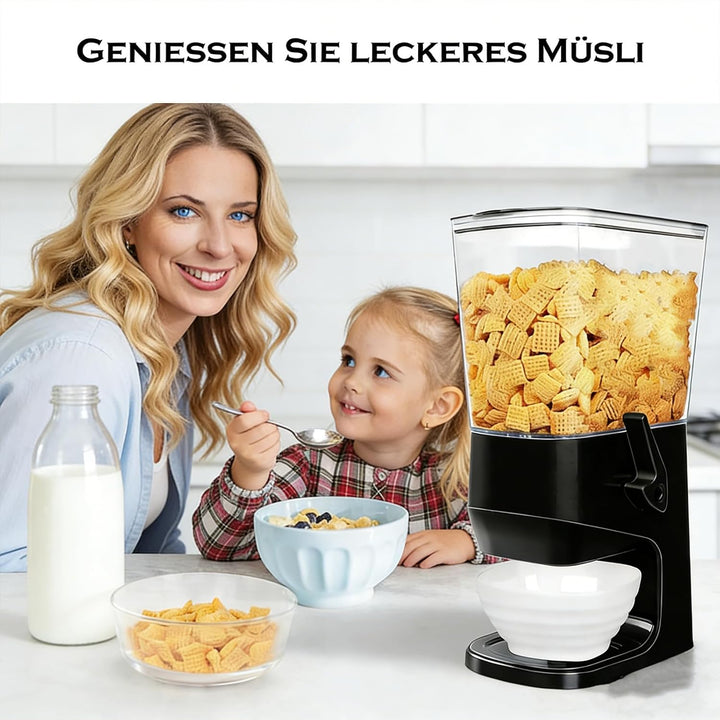 Müslispender, Lebensmittelspender 3.2 L Cereal Dispenser & Cornflakes Spender Zerkleinert Keine Cere