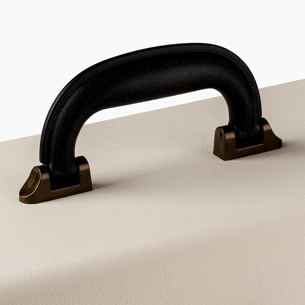 Audizio RC32 - Robuster Koffer für Schallplatten Aufbewahrung - Design Vinyl Holder - Plattenkoffer