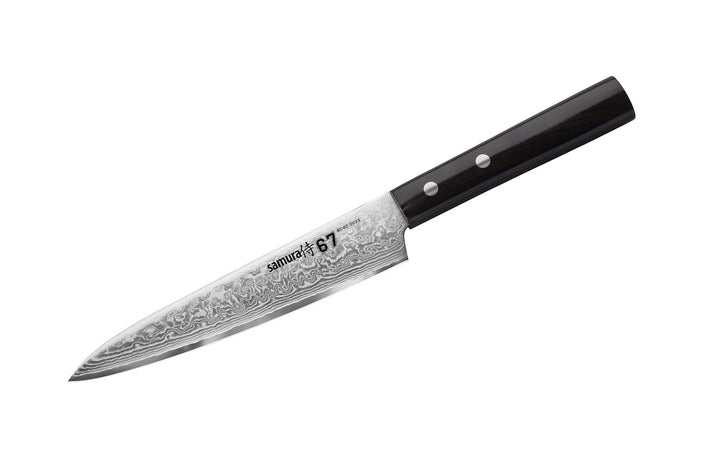 Samura Damascus Professionelles japanisches Küchen-kleines Santoku-Messer 145mm/5.7"