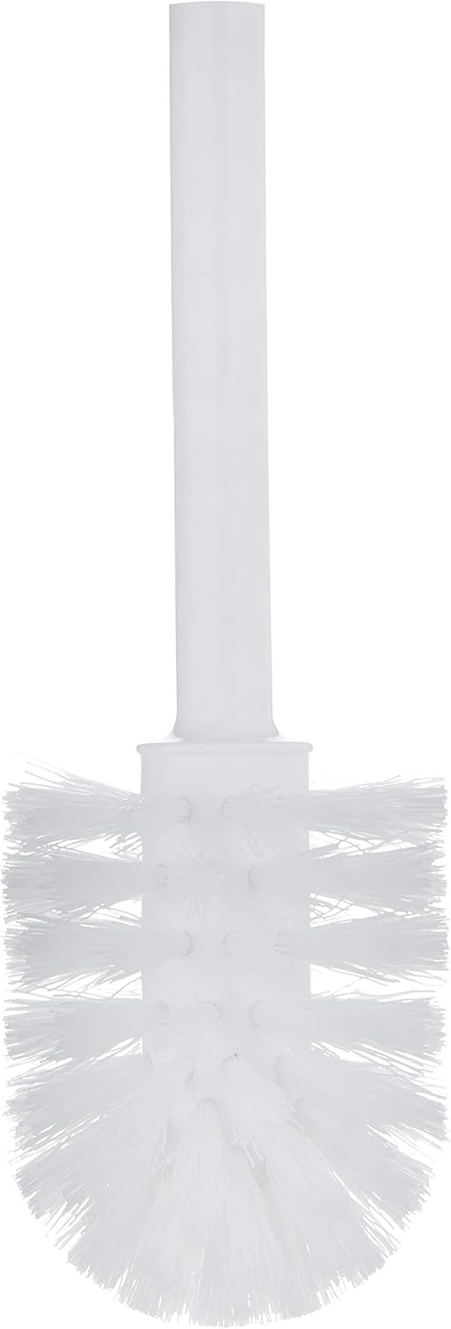 KEUCO Ersatz Toiletten-Bürstenkopf, austauschbar, im 3er Set lose, 20,2x6,7cm, weiss, Original Herst