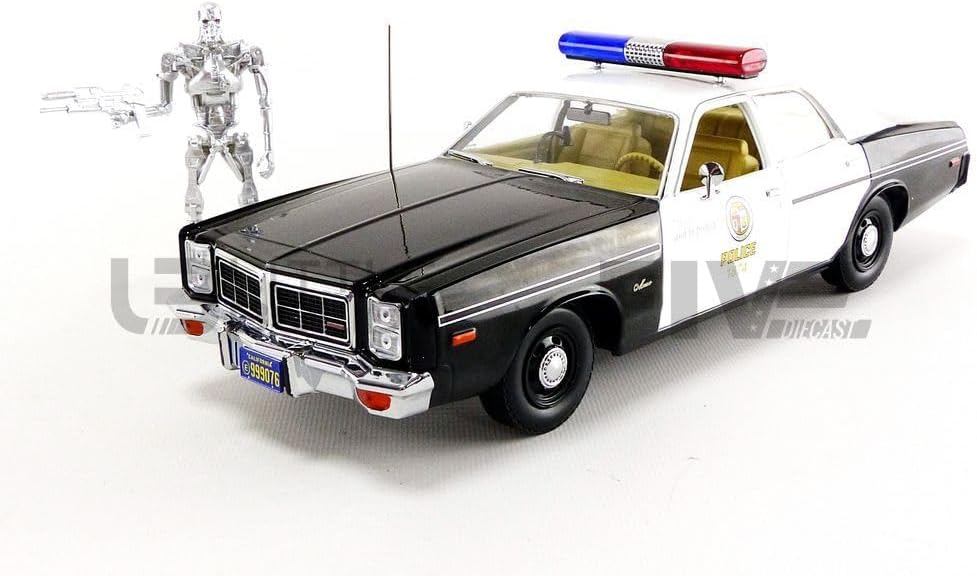 Greenlight - Miniatur zum Sammeln, 19042, schwarz/weiss