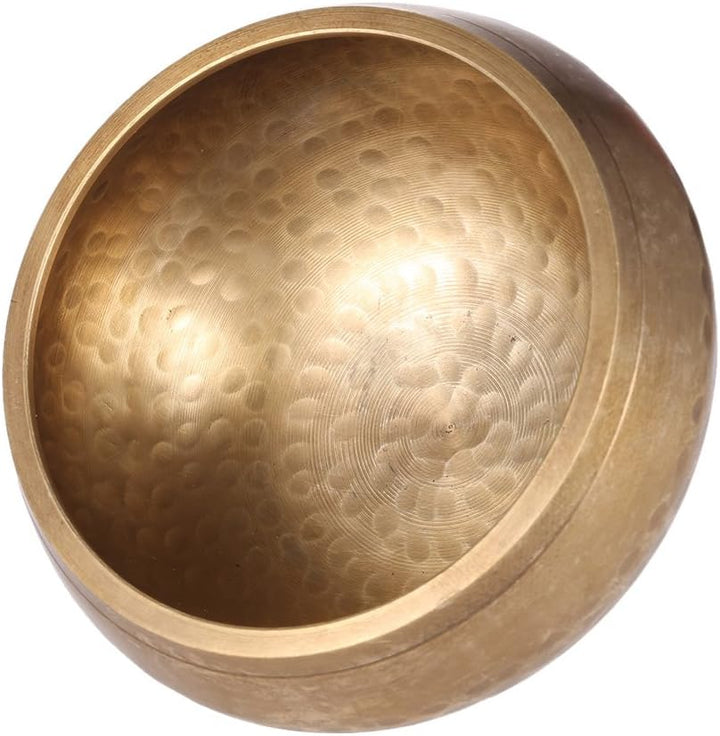 Btuty 7,6 cm handgefertigte tibetische Glocke Metall-Klangschale mit Klöppel für Buddhismus, buddhis