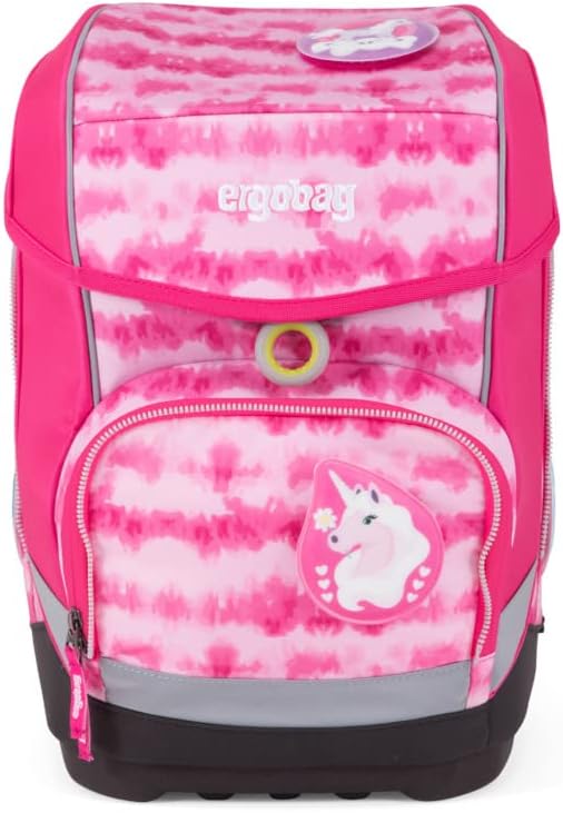 Ergobag cubo ZauBärwatte, ergonomischer Schulrucksack, Set 5-teilig, 19 Liter, 1.100 g, pink Einheit