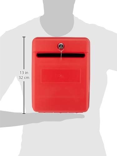 Helix Vorschlagsbox / interner Briefkasten, rot, Rot