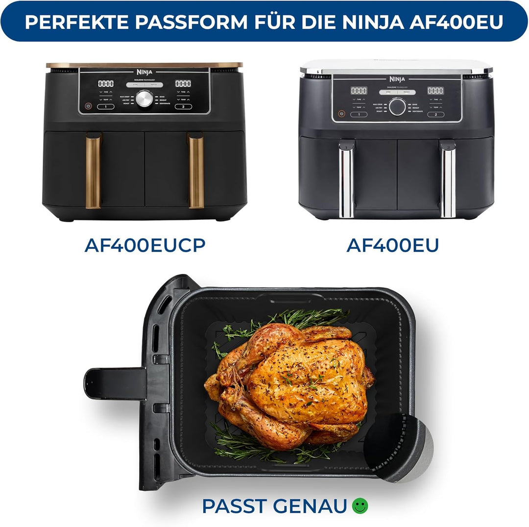 Ninja 9,5L AF400EU & DZ400EU Silikonform | BPA-FREI | Hochwertige Materialien | 2,5mm dicke Silikonf