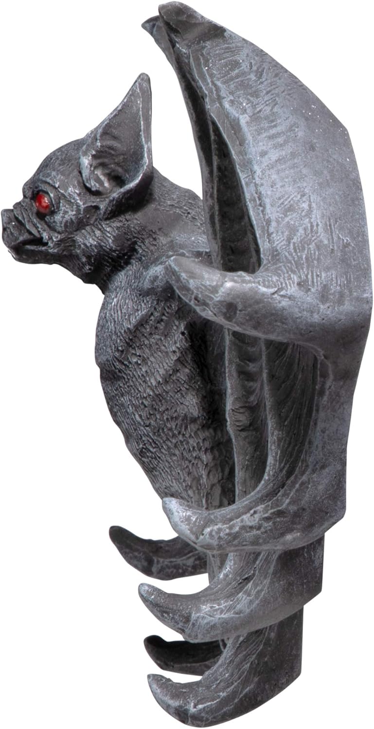 Design Toscano Halloween CL5847 Grosse Vampir Fledermaus modelliert Wandskulptur mit Haken Garderobe