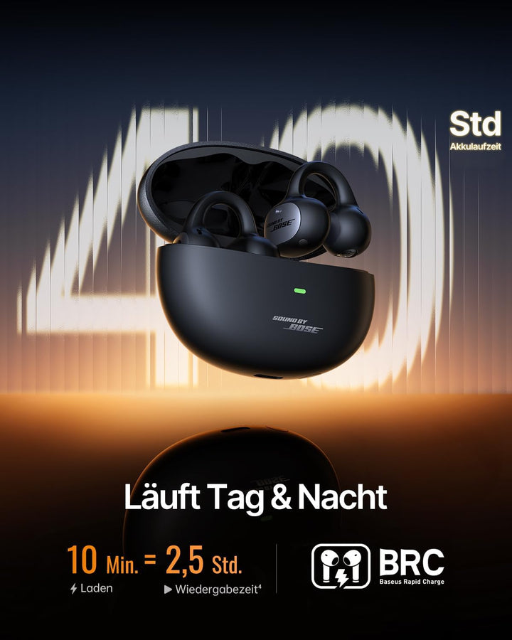 Baseus Inspire XC1 Open-ear Kopfhörer, Sound by Bose, Cloud-Komfort Open Earbuds mit Dolby Audio | H