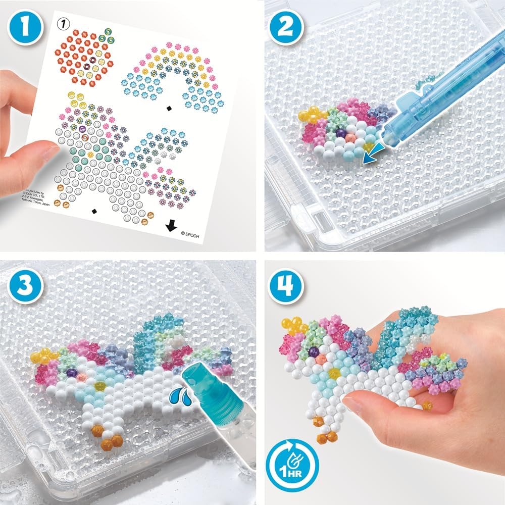 Aquabeads - 35114 Designer Handtasche Bastelset, Wasserperlen Bastelset für Kinder ab 4 Jahren, kind