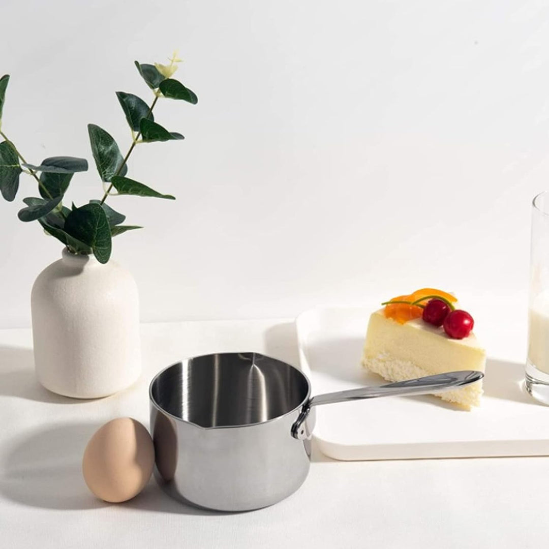 Sauce Pan Home Heisser Milchtopf, Edelstahl Saucenpfannen Küche Kochen Schokolade Gekochter Zucker K