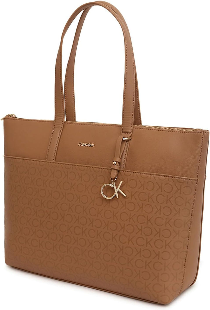 Calvin Klein CK Must Shopper Epi Mono Safari Canvas Mono