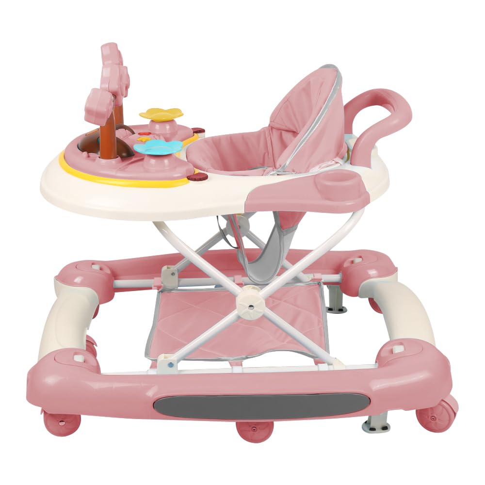 Lauflernhilfe für Babys mit leisen Rädern für Kinder Jungen und Mädchen – faltbarer Lauflernwagen fü