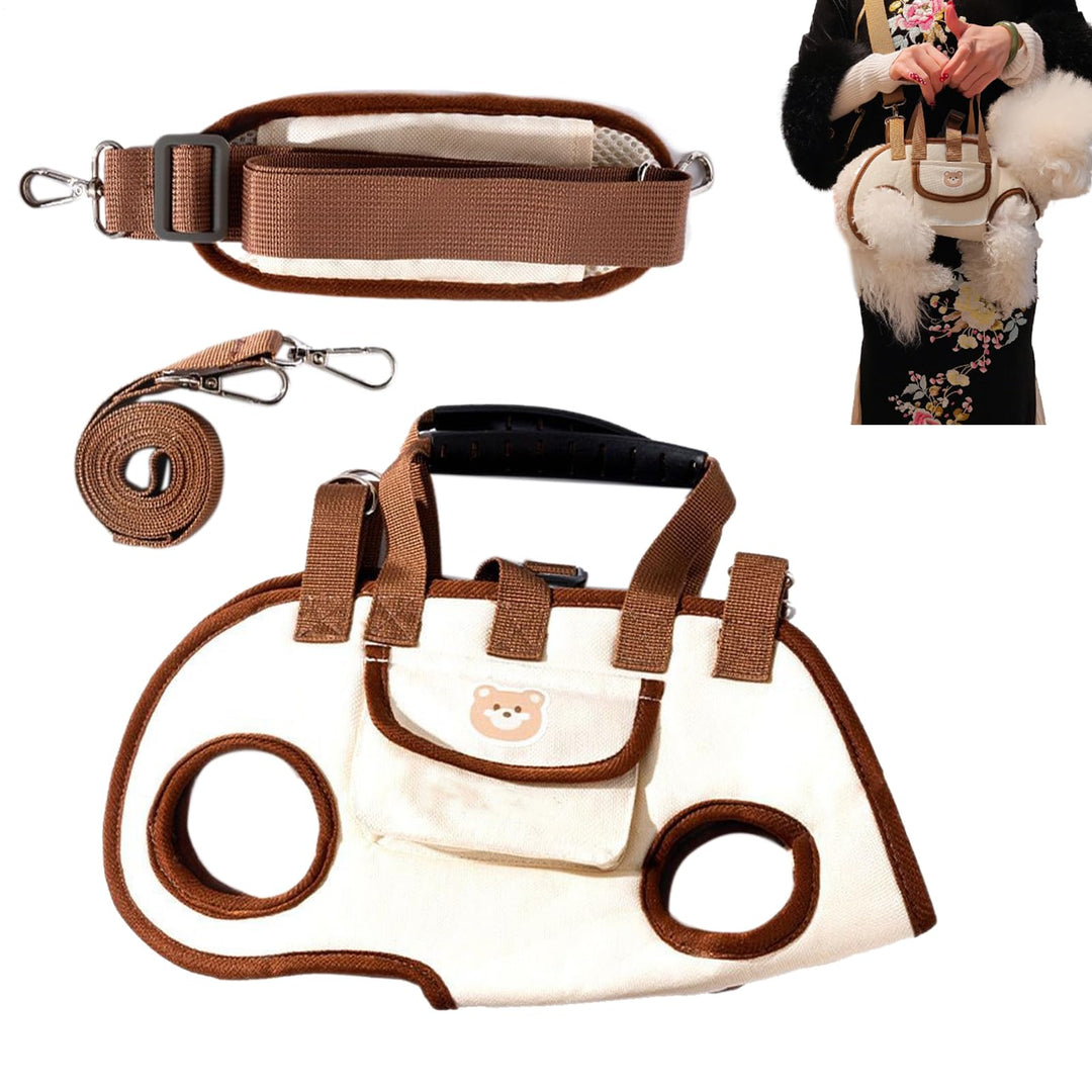 Hundetasche – Horizontale Hundetasche für den Aussenbereich, ergonomische, horizontale tragbare Aufb