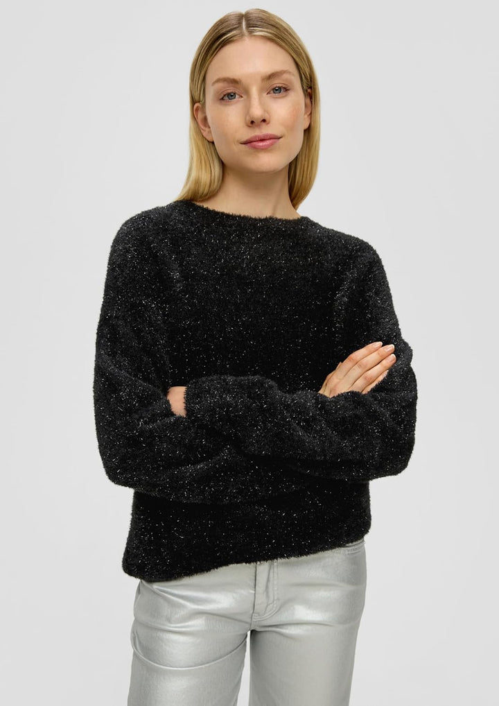 s.Oliver Damen Pullover mit Effektgarn 36 9999, 36 9999