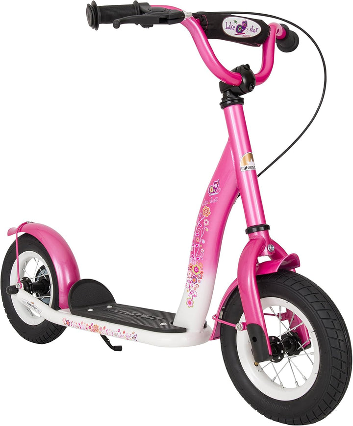 STAR SCOOTER Roller Kinderroller Tretroller Kickscooter mit Luftreifen für Jungen und Mädchen ab 4-5