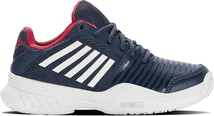 K-Swiss Mädchen Court Express Omni Tennisschuh 37.5 EU Blue Opal White Lollipop, 37.5 EU Blue Opal W