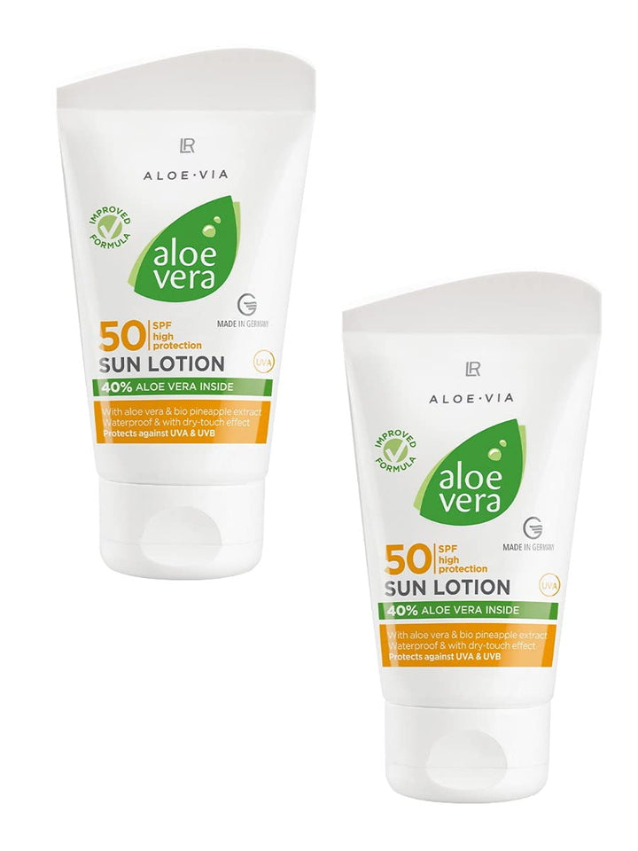 1a LR 3753 Aloe Vera SUN CARE Set - Sonnencreme - Sun Cream --- LSF 50 --- 2x 75ml
