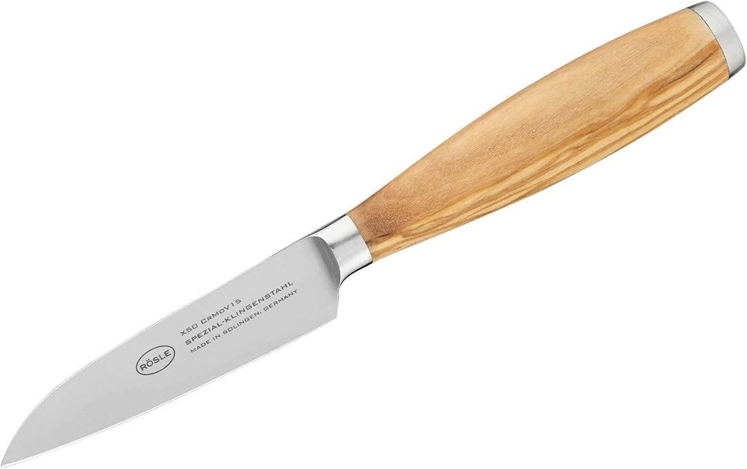 Rösle Gemüsemesser Artesano, Hochwertiges Küchenmesser zum Zerkleinern von Obst und Gemüse, Made in