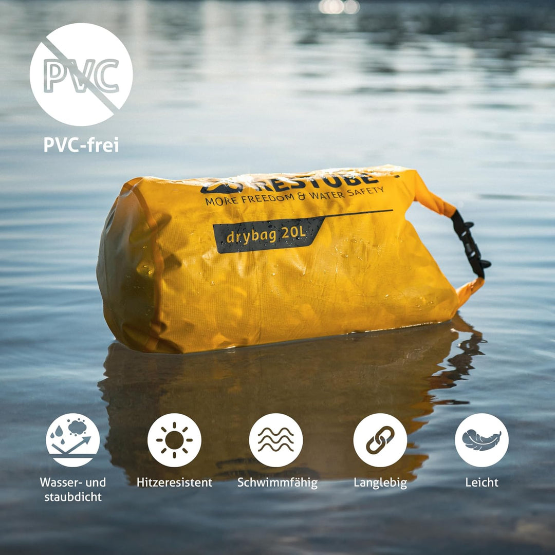 Restube Wasserdichter Drybag – Premium-Qualität für ultimativen Schutz | Vielseitig und geräumig | I