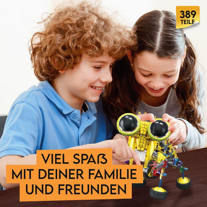 Science4you Robotics Omegabot - Roboterbaukasten für Kinder, Bauen Sie Ihren eigenen laufenden Robot