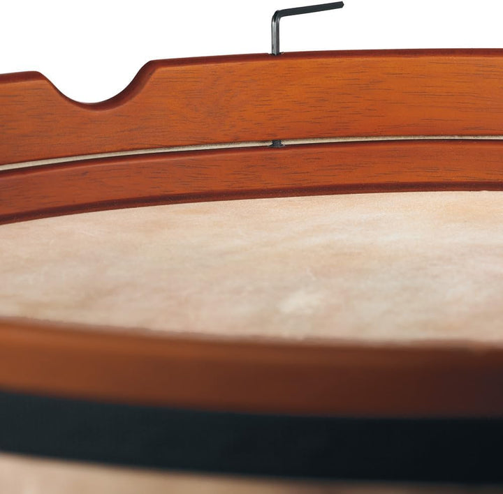 Meinl Percussion FD16T Tar, Frame Drum mit Ziegenfell, 40,64 cm (16 Zoll) Durchmesser, african brown