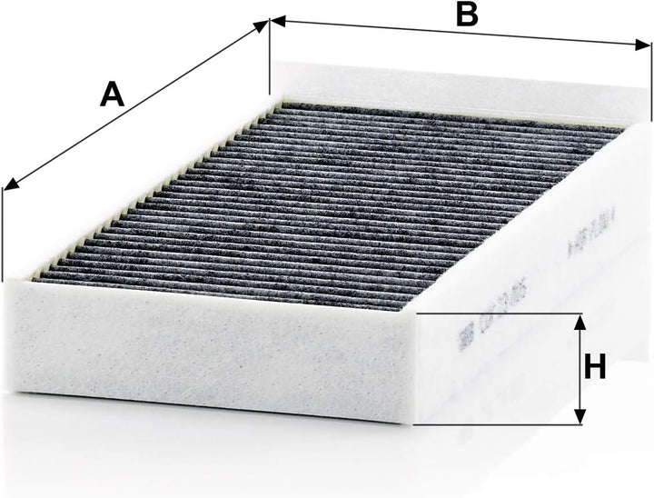 Original MANN-FILTER CUK 23 005-2 - Innenraumfilter mit Aktivkohle - für PKW & C 22 018 - Luftfilter